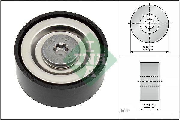 WILMINK GROUP Паразитный / ведущий ролик, поликлиновой ремень WG1253146